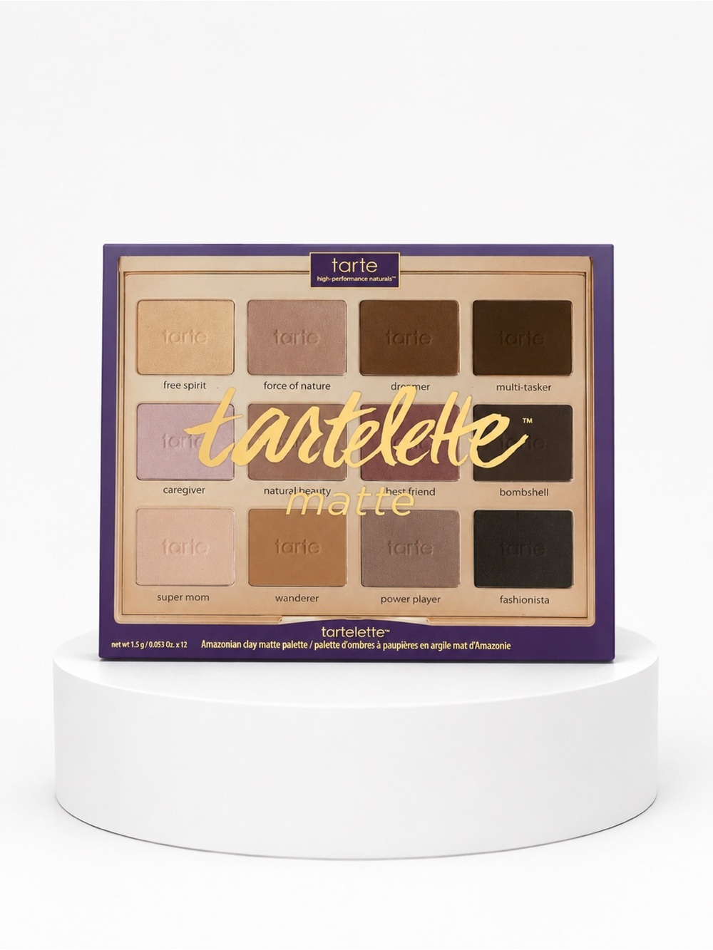 Tarte Tartelette Matte Eyeshadow Palette - Neutral and Bold Shades